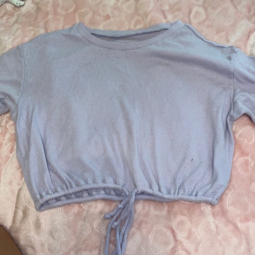 LAVENDER AMERICAN EAGLE BLOUSE